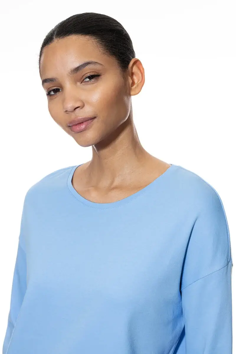 Merxx Pyjama Shirt langarm Serie Clouds Letzte 3 Tage