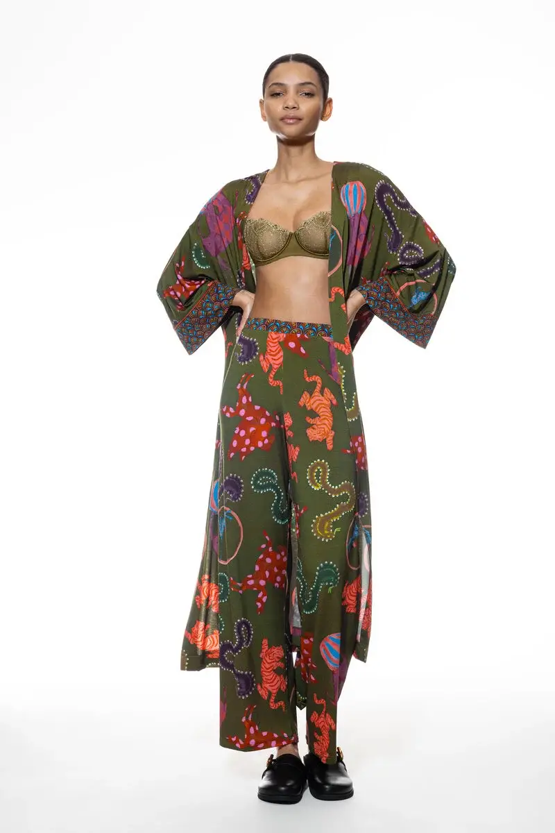 Merxx Kimono Serie Love Circus 50% Rabatt mit kostenlosem Versand