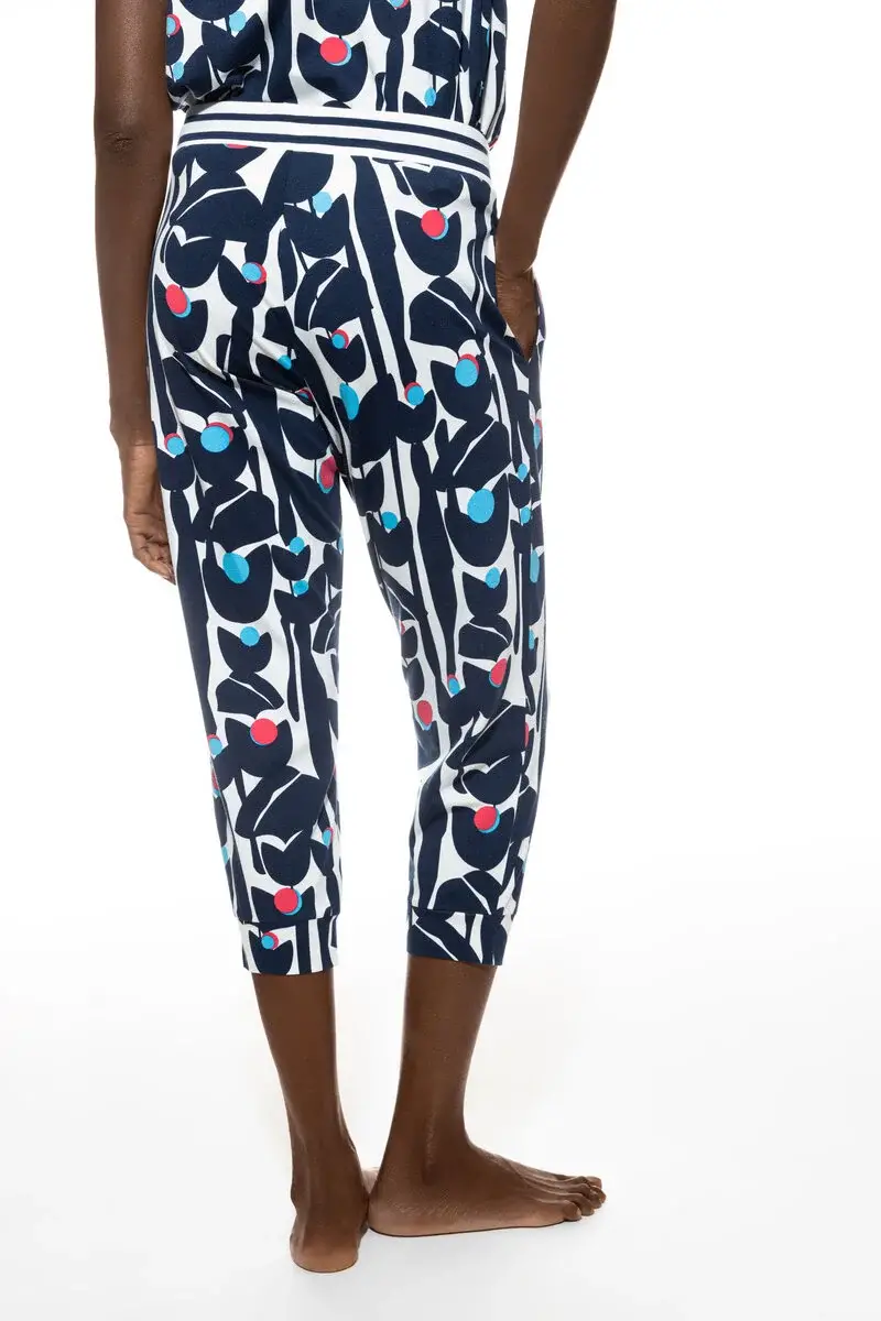 Merxx Hose in 3/4-Länge Serie Flower Jungle Cyber Monday