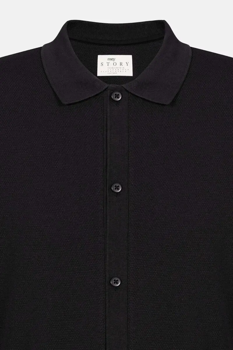 Merxx T-Shirt langarm Serie Maglia Jacquard Hotsell