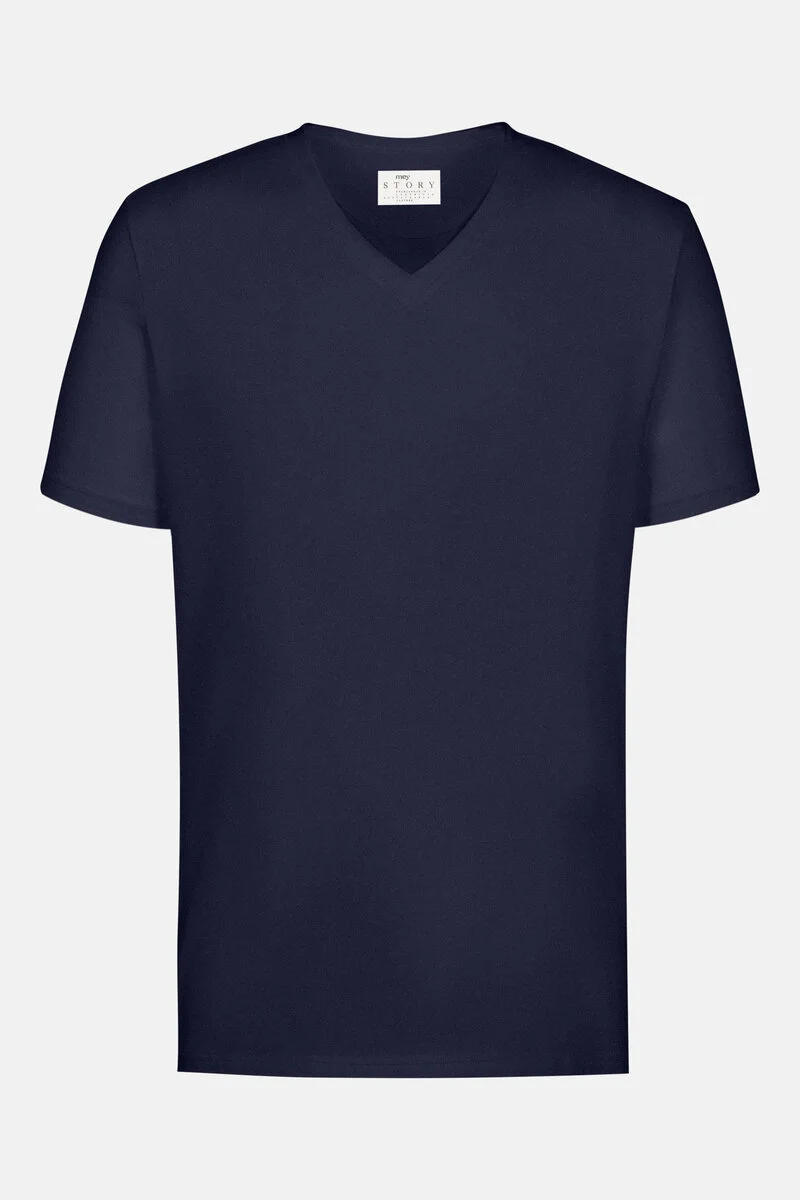Merxx V-Neck Shirt Serie Maglia Singola Großer Ausverkauf