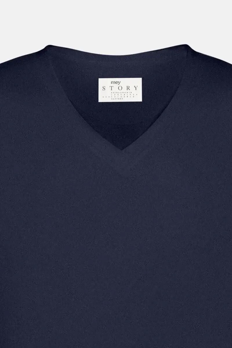 Merxx V-Neck Shirt Serie Maglia Singola Großer Ausverkauf