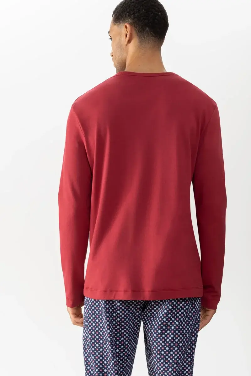 Merxx Langarm-T-Shirt Serie Solid Night Top Angebot