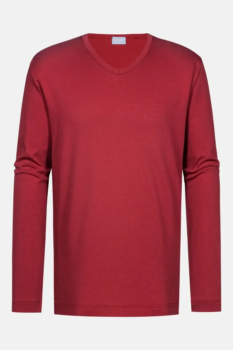 Merxx Langarm-T-Shirt Serie Solid Night Top Angebot