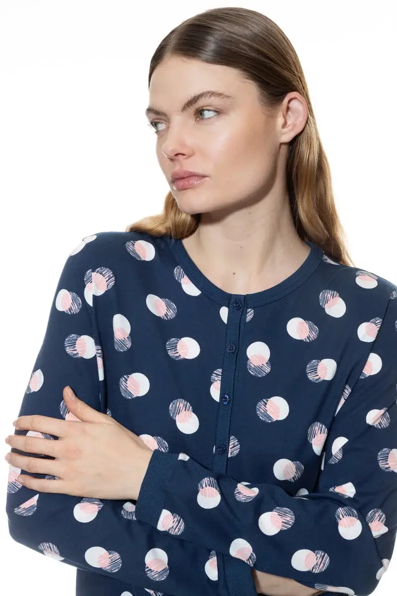 Merxx Nachthemd Serie Scribbled Dots Online Shopping