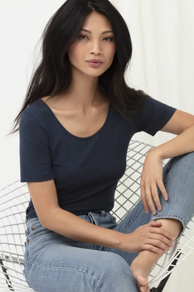 Merxx Shirt kurzarm Serie Cotton Pure Saisonschlussverkauf