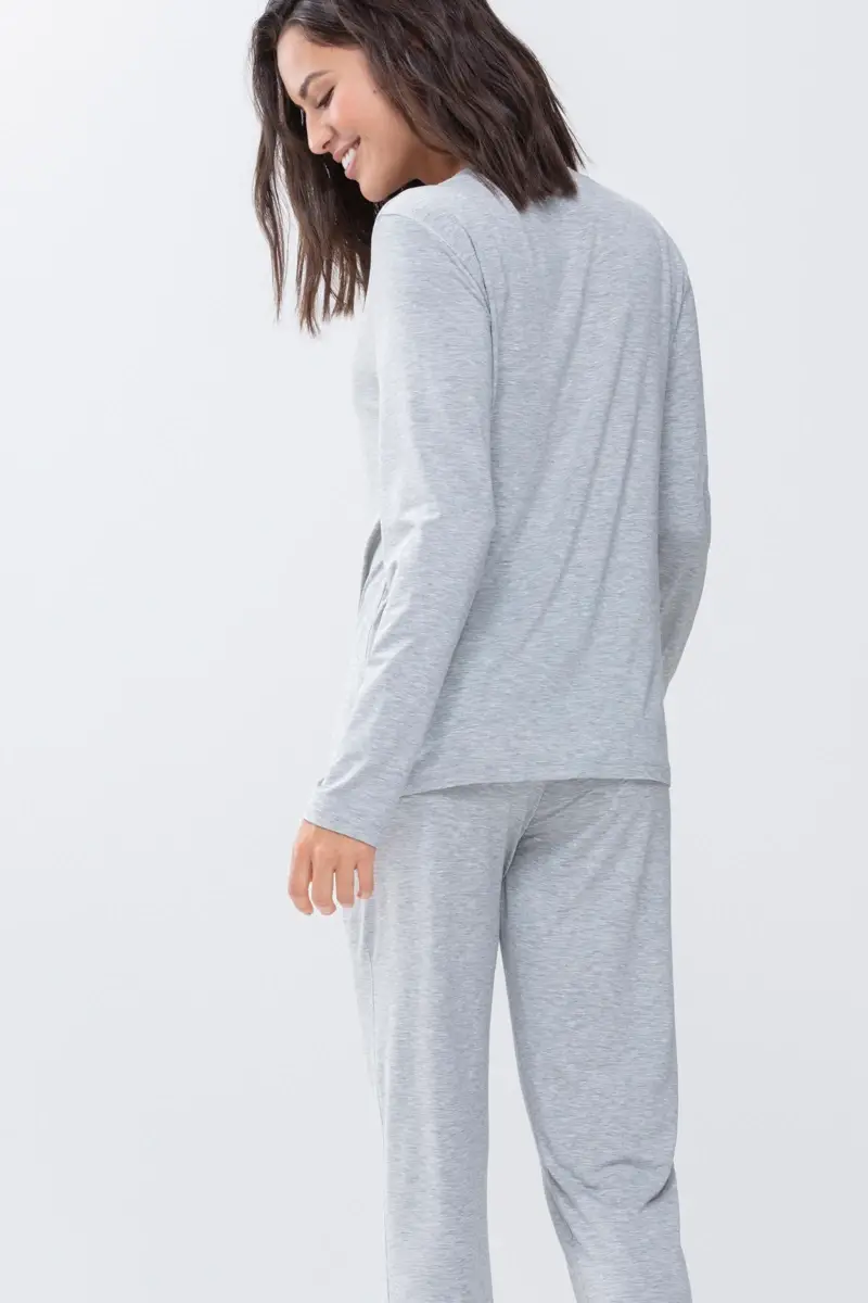 Merxx Shirt langarm Serie Sleepy & Easy Neueste Mode