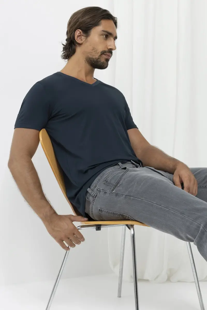 Merxx V-Neck Dry Cotton Colour Fabrikverkauf