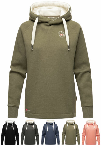 ﻿Navahoo Airii Damen Sweater Kapuzenpullover Hoodie Super Rabatt