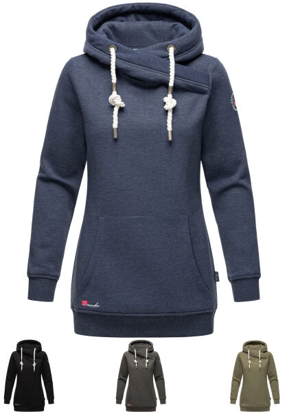 Navahoo Izuyaa Damen Sweatshirt Hoodie Kapuzenpullover Auslauf