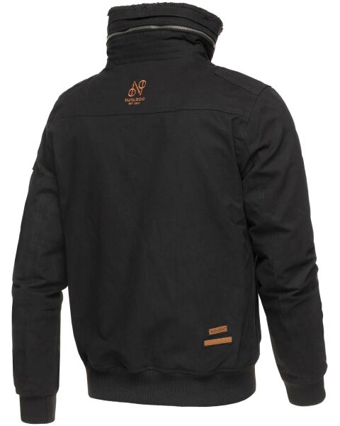 Navahoo Navahoo Herren Piloten Jacke mit Stehkragen Fabrikverkauf