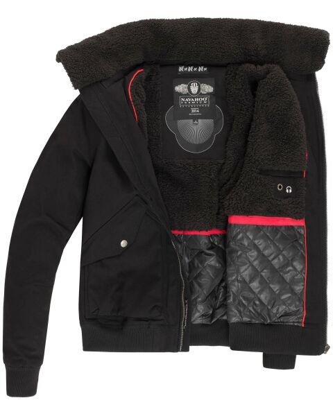 Navahoo Navahoo Herren Piloten Jacke mit Stehkragen Fabrikverkauf