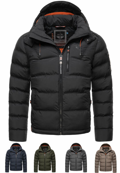 Navahoo Stone Harbour Arvidoo Herren Winter Steppjacke Fabrik Onlineshop