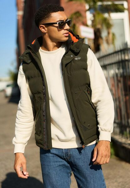 Navahoo Stone Harbour Egoor Herren Winter Steppweste Online Shopping