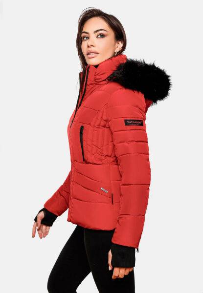 Navahoo Navahoo Adele Damen Winterjacke warm gefüttert Teddyfell Osterangebot