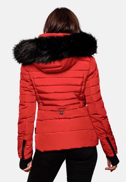 Navahoo Navahoo Adele Damen Winterjacke warm gefüttert Teddyfell Osterangebot