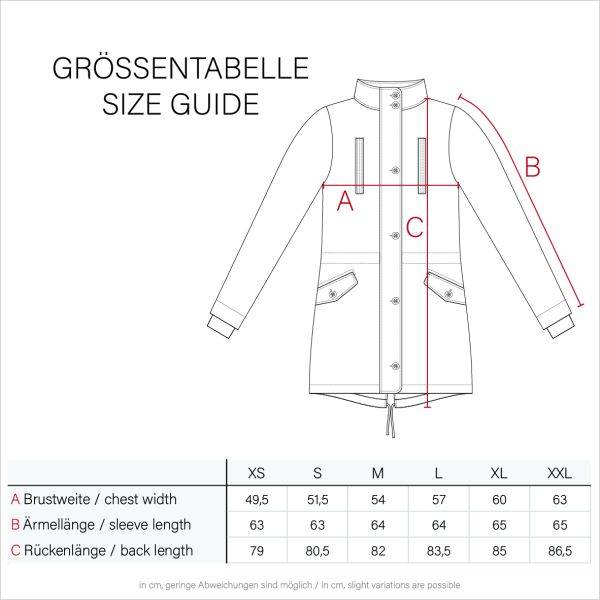 Navahoo Navahoo Bombii Damen Winterjacke lang mit Kunstfell Valentinstagsangebot