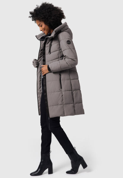 Navahoo Natsukoo Damen Winter Steppjacke lang Letzter Tag