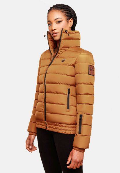 Navahoo Poison Damen Steppjacke Stehkragen Kostenloser Versand international