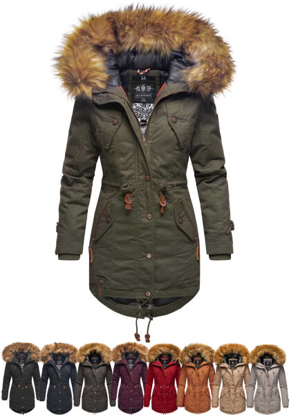 Navahoo La Viva Princess Damen Winterjacke mit Kapuze 2025
