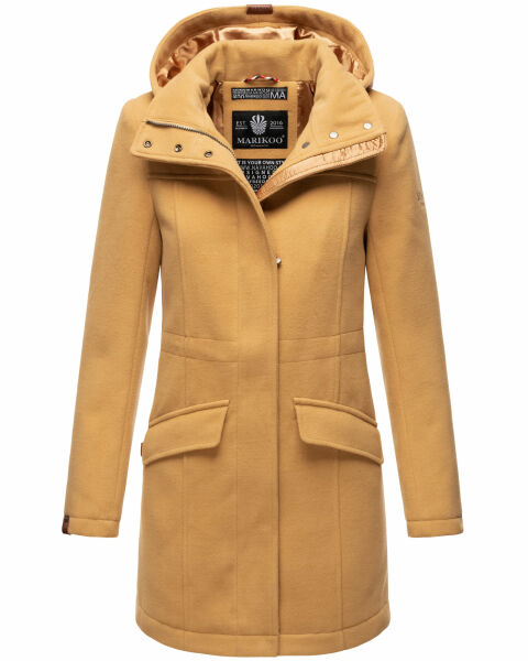 Navahoo Leilaniaa Damen Mantel Trenchcoat Wintermantel mit Kapuze Online