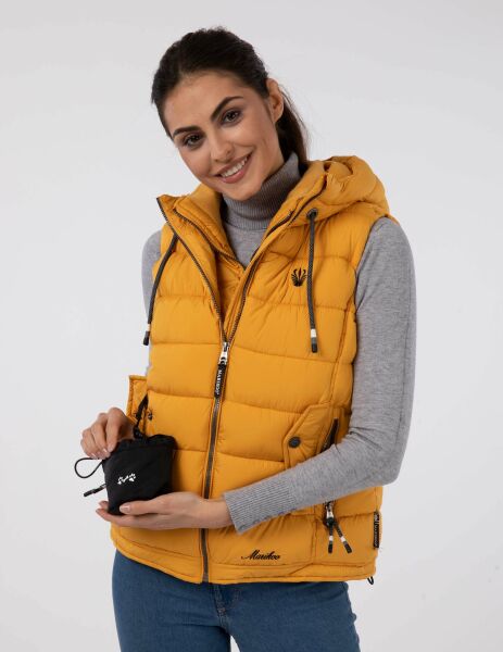 Navahoo Taisaa Damen Stepp Weste Übergangsjacke Versandkostenfrei