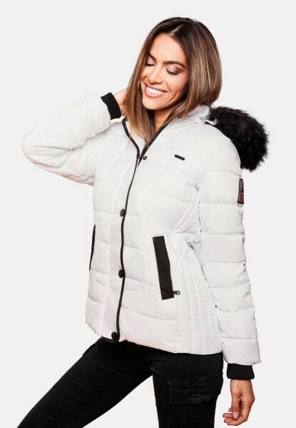 Navahoo Unique Damen gesteppte Winterjacke Begrenztes Angebot