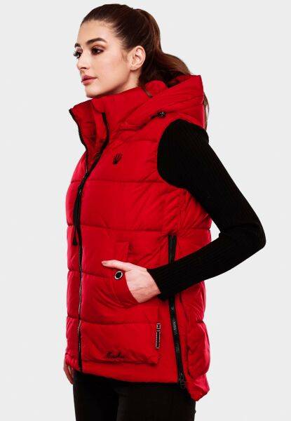 Navahoo Zarinaa Damen Weste Steppweste Ärmellose Jacke Online Shopping