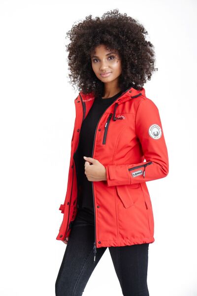 Navahoo Zimtzicke Damen lange Softshell Jacke Exklusivangebot