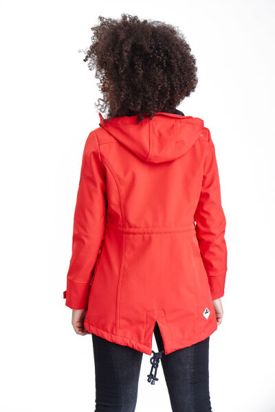 Navahoo Zimtzicke Damen lange Softshell Jacke Exklusivangebot