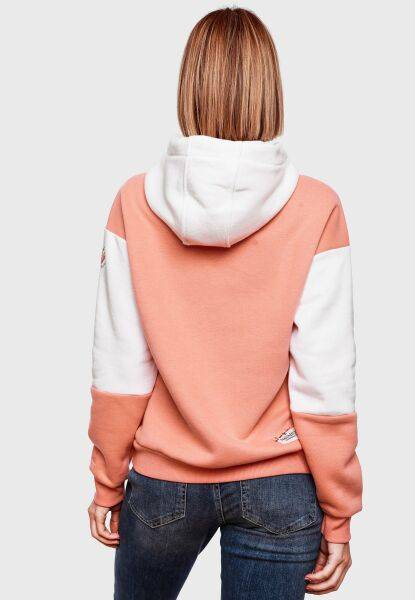 Navahoo Navahoo Babykätzchen Damen Blocking Color Hoodie Kapuzenpullover Preisnachlass