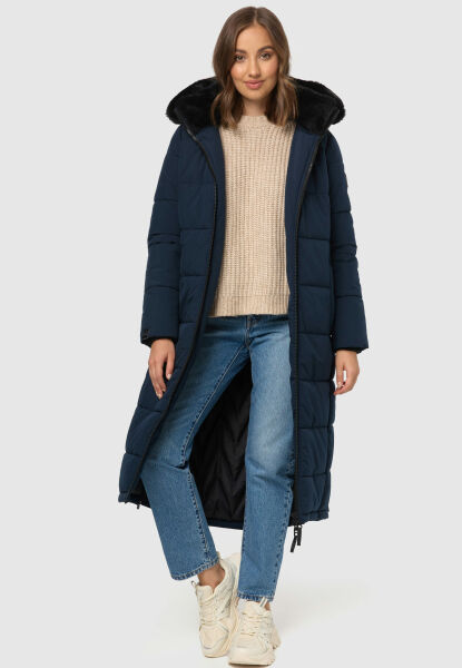 Navahoo Navahoo Knuddelfee Damen lange Winterjacke Muttertagsangebot