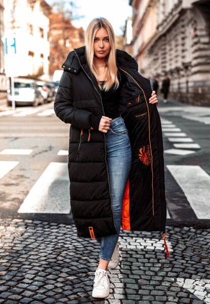 Navahoo Navahoo Kristallblume Damen Winter Steppjacke Valentinstagsangebot