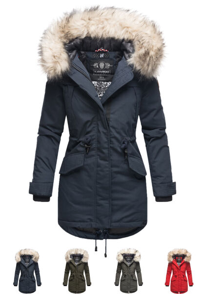 Navahoo Navahoo Lady Like Damen Winterjacke mit Kapuze Heißer Verkauf