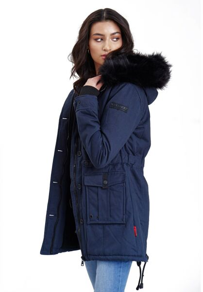Navahoo Navahoo Luluna Damen Winterjacke mit Kunstfell Neuheiten