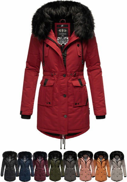 Navahoo Navahoo Luluna Princess Damen Kunstfell Winterjacke Bestseller