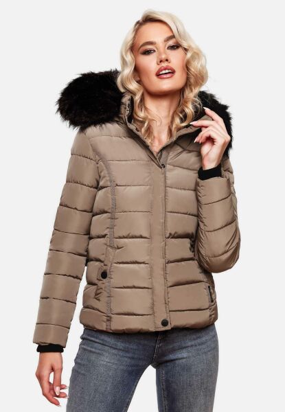 Navahoo Navahoo Miamor Damen Steppjacke mit Teddyfell Riesige Ersparnisse