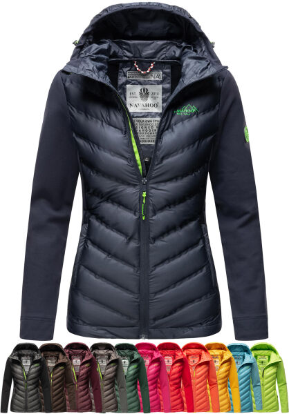 Navahoo Navahoo Nimm mich mit Damen Fleece Hybrid Jacke Trekking Wanderjacke Kostenlose Rückgabe