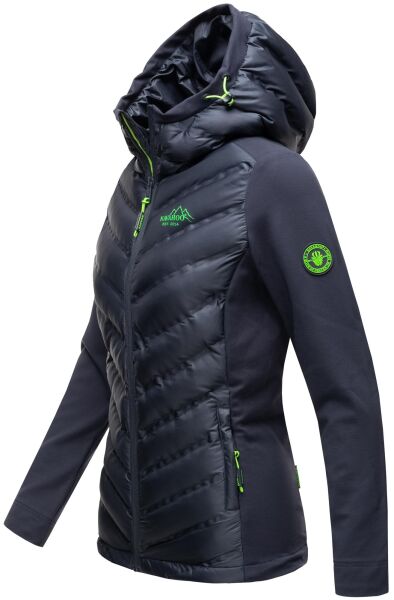 Navahoo Navahoo Nimm mich mit Damen Fleece Hybrid Jacke Trekking Wanderjacke Kostenlose Rückgabe