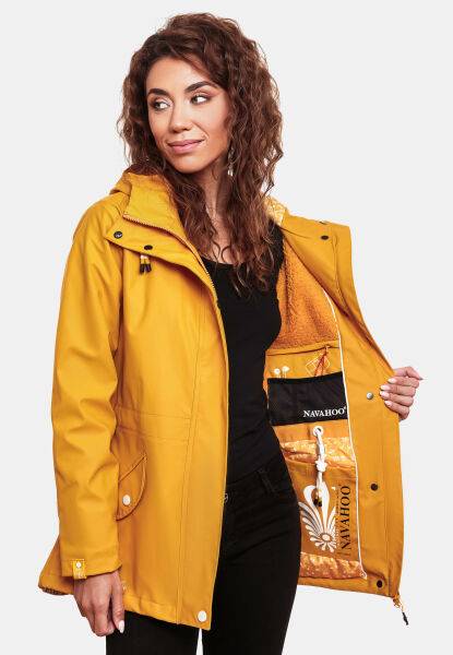 Navahoo Navahoo Oceans Heart gefütterte Damen Regenjacke Letzte 3 Tage