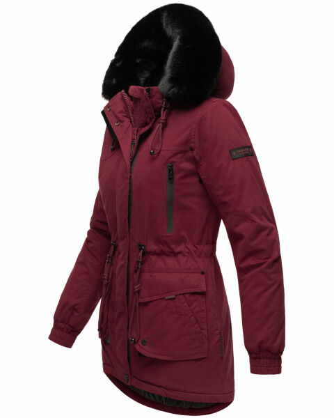 Navahoo Navahoo Olessaa Damen halblange Winterjacke mit Kapuze JETZT KAUFEN