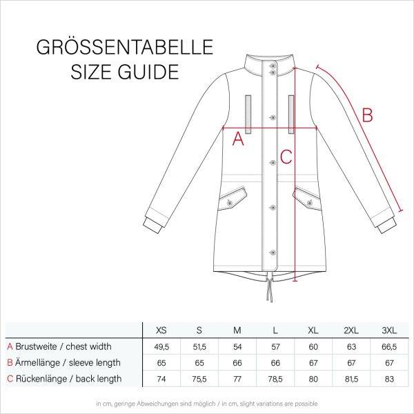 Navahoo Navahoo Olessaa Damen halblange Winterjacke mit Kapuze JETZT KAUFEN