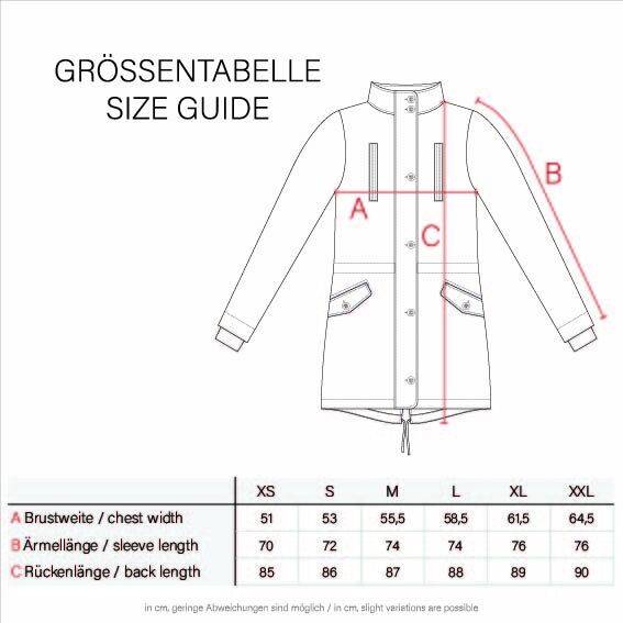 Navahoo Navahoo Rosinchen Damen Winterjacke mit Kapuze Sonderangebot der Fabrik