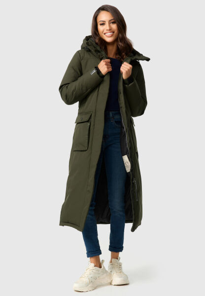 Navahoo Navahoo Wolkenfrost lange Damen Winterjacke Hotsell