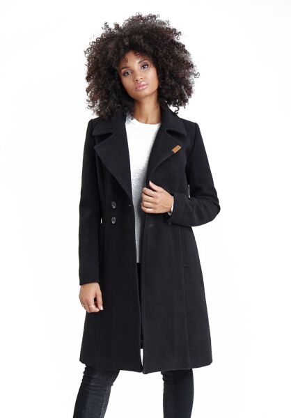 Navahoo Navahoo Wooly Damen Trenchcoat Winter Mantel im Angebot
