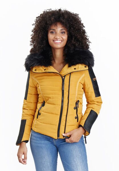 Navahoo Navahoo Yuki Damen Jacke mit Tedyfell Günstiger Verkauf