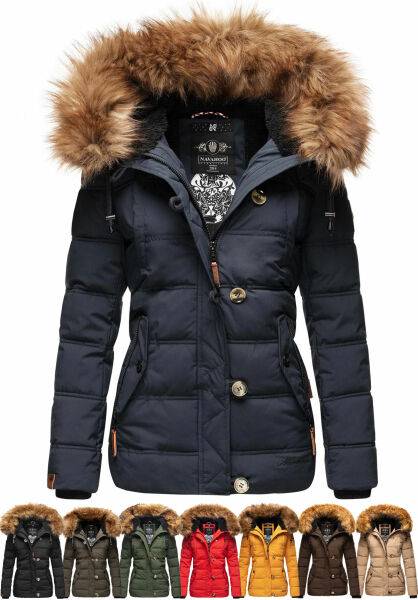 Navahoo Navahoo Zoja Damen gespteppte Jacke mit Teddyfell Meist gekauft