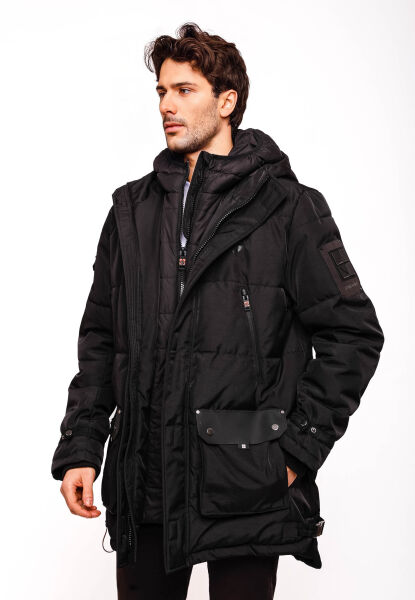 Navahoo Stone Harbour Tahaa Herren Winterjacke / Winterparka Saisonschlussverkauf