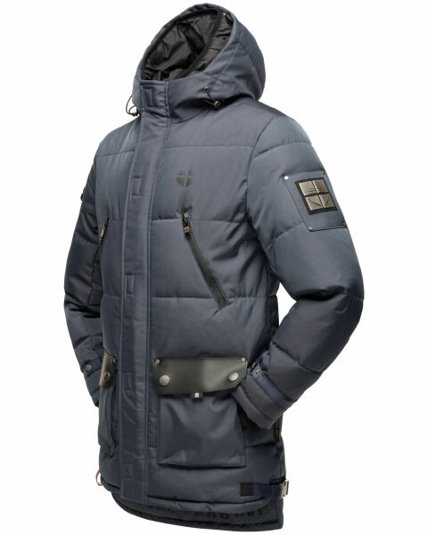 Navahoo Stone Harbour Tahaa Herren Winterjacke / Winterparka Saisonschlussverkauf