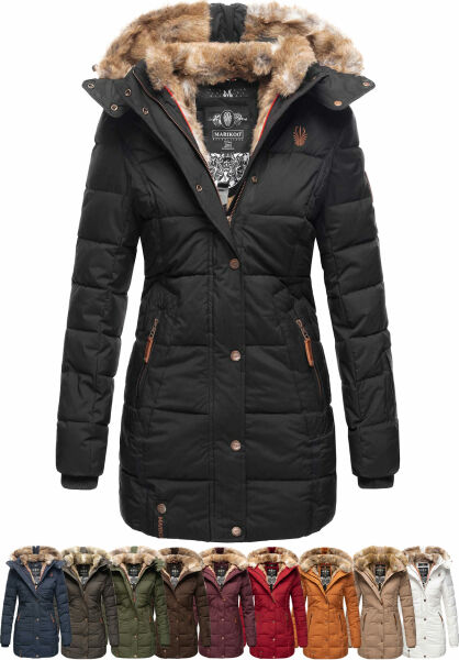 Navahoo Damen Winterjacke mit Kapuze Neueste Mode
